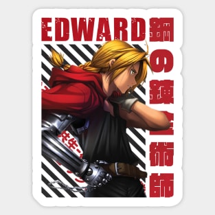 Fullmetal Alchemist - Edward Elric Sticker